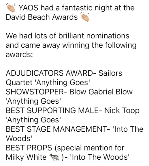 David Beach Awards 2023