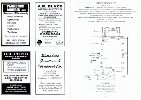 Sponsors: Florence Morris, A R Blaze, C B Potts, Sheradale Furniture & Woodwork Co