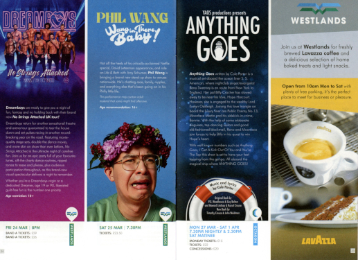 Octagon Brochure including 'Anything Goes'