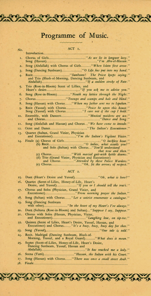 Page 07 Programme of Music